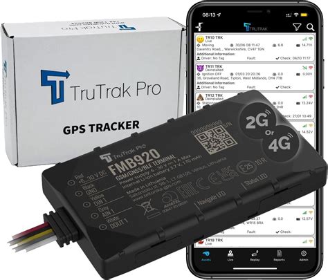 Trutrak Pro Fmb Gps Vehicle Tracking Device With G Fmc Option