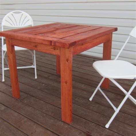 How To Build An Easy Diy Outdoor Dining Table For Under 50