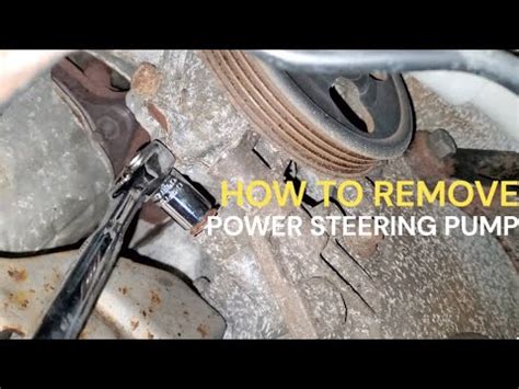 How To Remove Power Steering Pump For Mazda Cx V Tips To Get