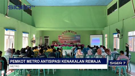 Pemkot Metro Antisipasi Kenakalan Remaja Youtube