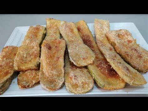 Abobrinha Empanada Sem Fritar Crocante E Deliciosa Youtube