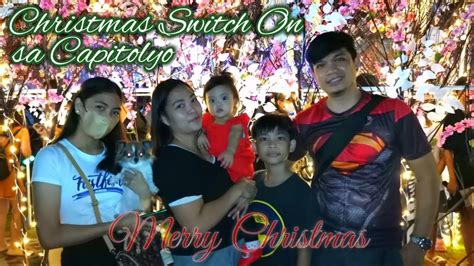 Christmas Switch On Sa Capitolyo Perez Park Lucena City Youtube