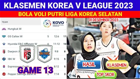 Hasil Bola Voli Putri Liga Korea Red Sparks Vs IBK Altos Game 13