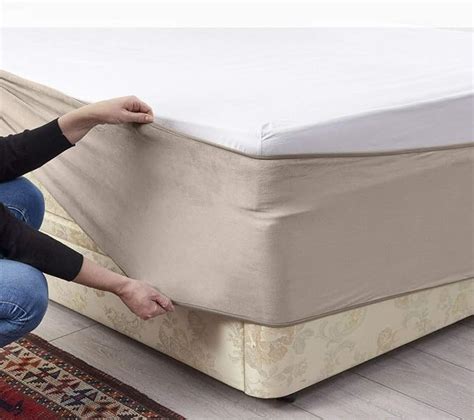 Bed Wrap Faux Suede Divan Bed Base Wrap Cover Alternative To