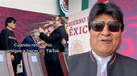 ¡al Ritmo De ‘gentleman Marcelo Ebrard Conquista Tiktok Con El Baile De Evo Morales