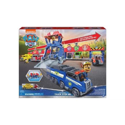 Paw Patrol Big Truck Pups Truck Stop Hq Playset Lava Mt