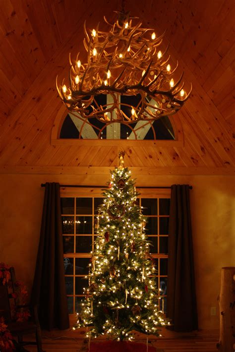 Our Cabin Christmas tree. Cabin Christmas, Log Cabin Homes, Cabin Decor ...