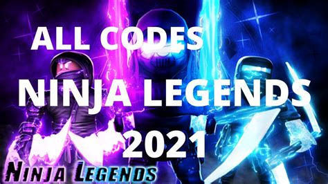 All Codes Ninja Legends December Ninja Legends Codes December