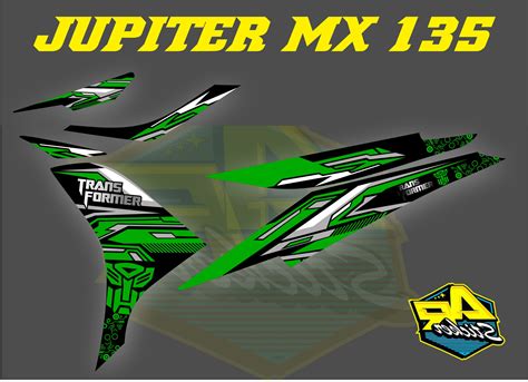 Striping Jupiter Mx 135 Striping Mx New Sticker Jupiter Mx Stripping