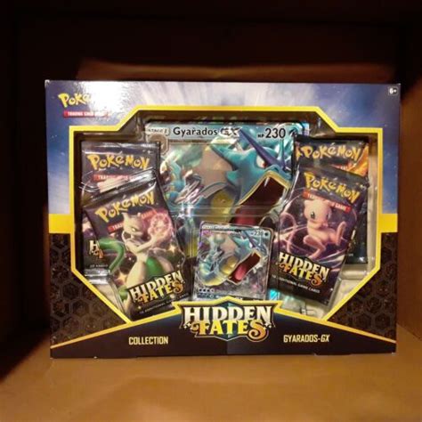 Pokemon Hidden Fates Gyarados Gx Collection Box Values Mavin