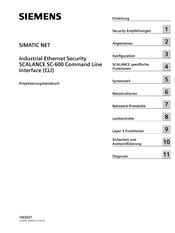 Siemens SIMATIC NET SCALANCE SC 600 Handbücher ManualsLib