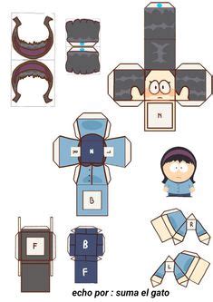 Ideias De South Park Papercraft Bonecos De Papel South Park Arte