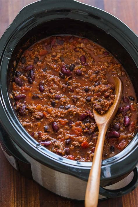 Slow Cooker Beef Chili - Design Corral