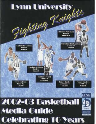 Basketball Media Guides Basketball Lynn University