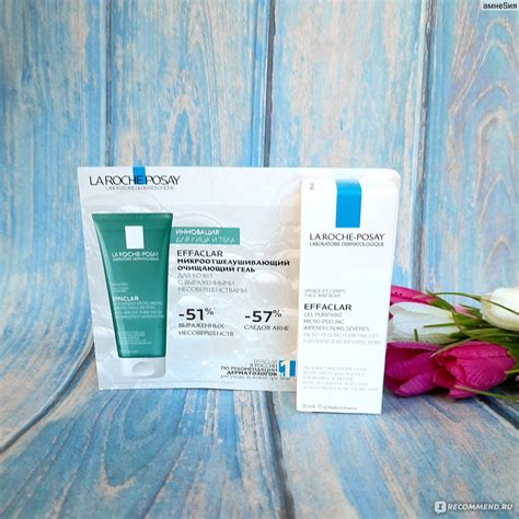 Очищающий гель для лица La Roche Posay EFFACLAR Микроотшелушивающий ...