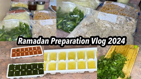 Ramadan Preparations Vlog Idea To Save Time In Ramadan Youtube