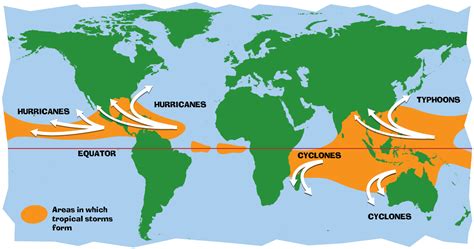 What Are Tropical Storms Internet Geography