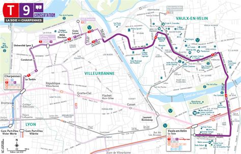 C est officiel voici le tracé des futurs tramways T9 et T10 à Lyon