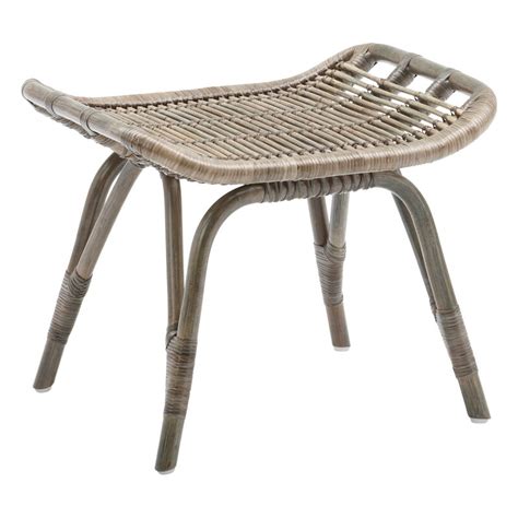 Sika Design Poggiapiedi Monet Rattan Taupe Finnish Design Shop