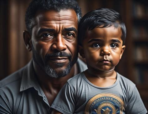 Premium AI Image Photo A Son And A Dad On Happy Father S Day With