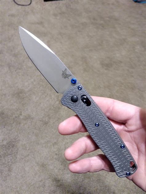 Oc My Benchmade Bugout 535 Withe Rockscale Titanium Critter Scales