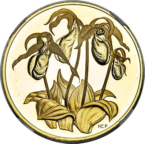 350 Dollars Elizabeth Ii Flowers Of Canadas Coat Of Arms Canadá