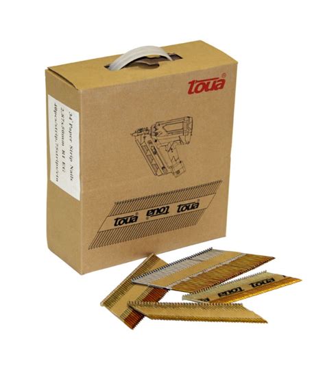 TOUA D 34° Реечные гвозди без покрытия