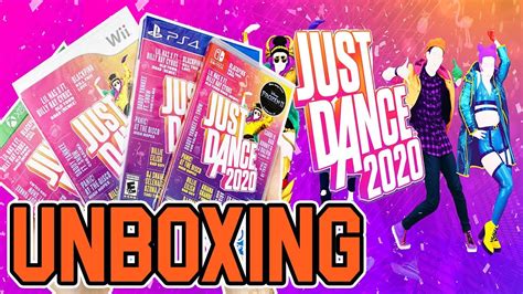 Just Dance 2020 Wii PS4 Xbox One Switch Unboxing YouTube