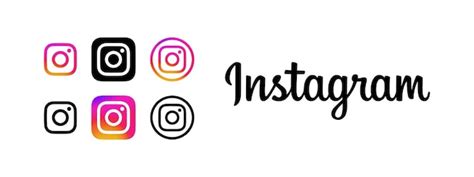 Logotipo De Instagram Y Iconos Logotipo De Las Redes Sociales Vinnitsa