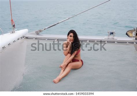Portrait Sexy Asian Woman Wear Bikini Stock Photo Shutterstock