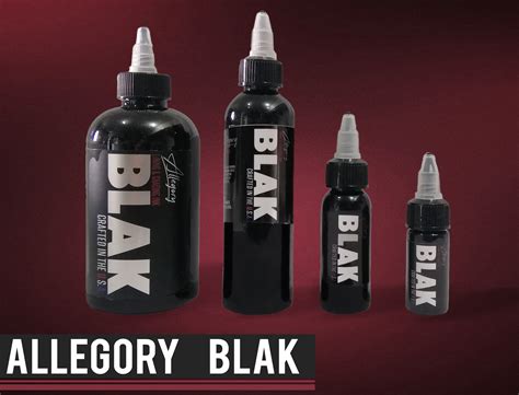 Allegory Black allegory Ink 1oz (450) 1/2oz (250)repacked Ink | Lazada PH