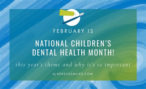 Its National Childrens Dental Health Month