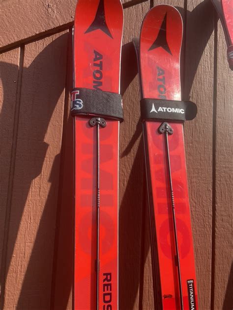 Used Men S Atomic Racing Redster FIS GS Skis 193 CM SidelineSwap