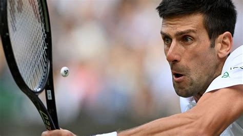 Finale Wimbledon 2020 Novak Djokovic Bat Matteo Berrettini Et