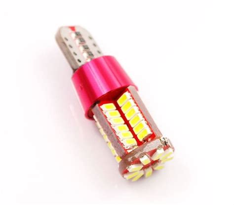 Car LED Bulb W5W T10 57 SMD 3014 CAN BUS INTERLOOK