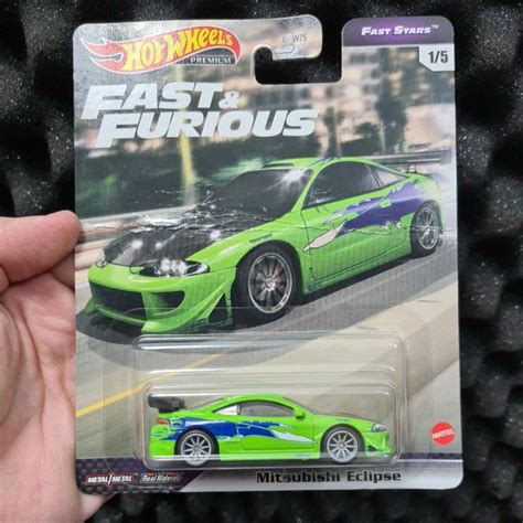 Hot Wheels Premium Mitsubishi Eclipse Fast Furious Velozes E Furiosos Shopee Brasil