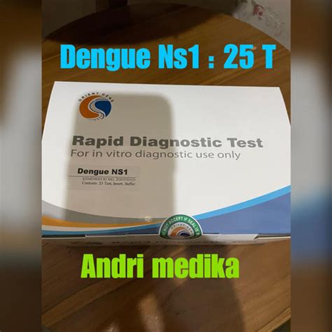 Jual Tes Dengue NS1 Tes Demam Berdarah Tes DBD Isi 25 Test