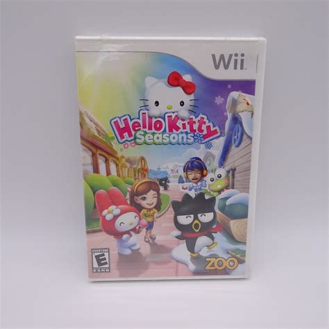 Hello Kitty Seasons Nintendo Wii 2010 For Sale Online Ebay