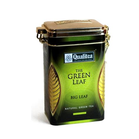 Чай зеленый "Qualitea" - Особо крупный лист (XXL), жестяная банка, 100 ...