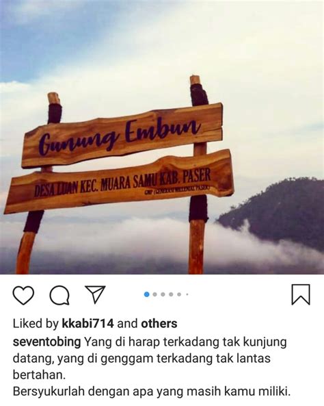 Wisata Kaltim Asyiknya Ke Gunung Embun Menikmati Negeri Di Atas Awan