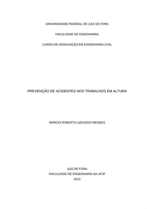 PDF PREVENÇÃO DE ACIDENTES NOS TRABALHOS EM PDF fileparticularities