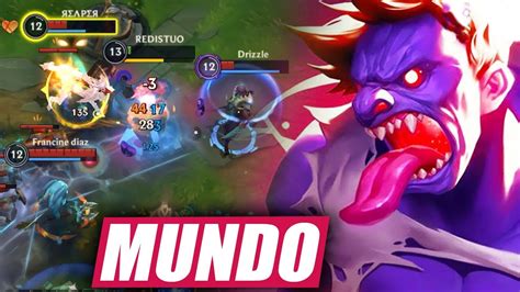 Wild Rift Mundo Still Strong In Baron Lane Season 12 YouTube