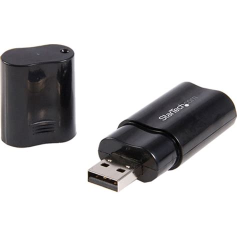 StarTech USB Stereo Audio Adapter External Sound Card