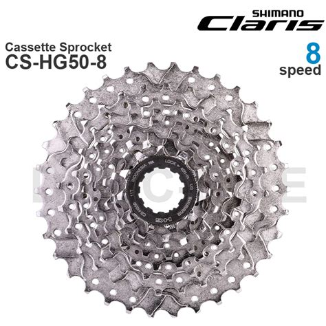 Shimano Claris Piñón De Cassette De Carretera De 8 Velocidades Cs Hg50 8 1 28t 11 30t 11 32t