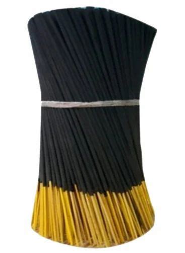 Round Natural Joss Premiun Raw Black Agarbatti Stick For Religious At