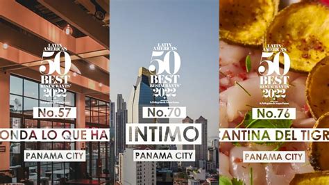 Restaurantes Paname Os Incluidos Entre Los Mejores De Am Rica Latina