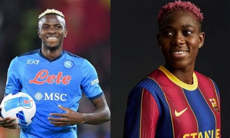 Osimhen And Oshoala Crowned Africas Best Footballers Of 2023 AzeeRe