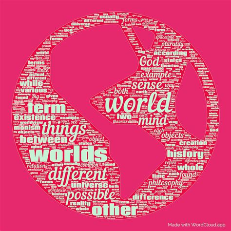 world  wikipedia  word cloud wordcloudapp