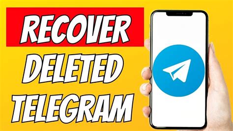 How To Recover Deleted Telegram Messages Chats Pictures And Videos