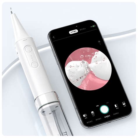 Купить белый портативный ультразвуковой скалер для зубов Xiaomi T13 Pro ...